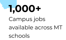 1,000+ campus jobs available across MT schools